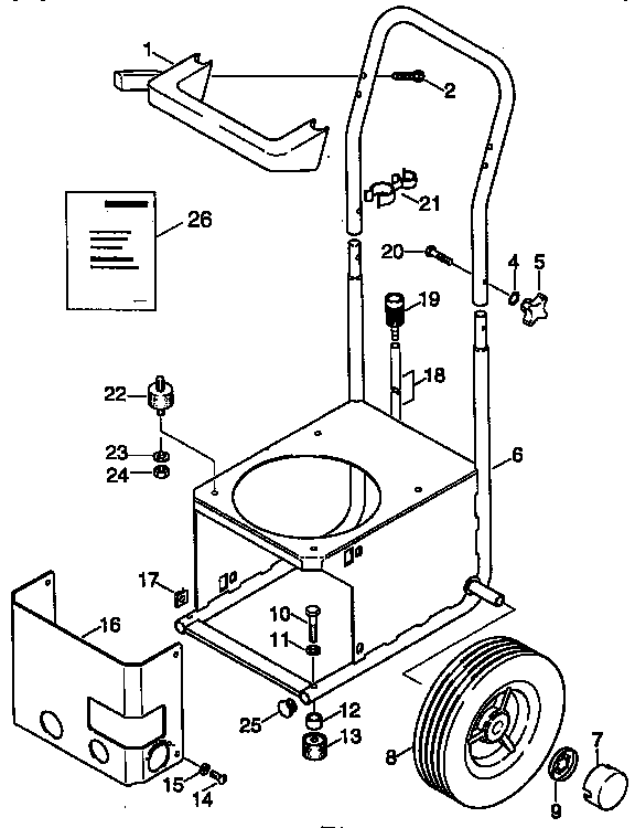 Miscellaneous Components Diagram and Parts List for 559741720  Craftsman Pressure Washer