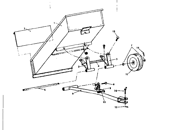 Replacement Parts Diagram and Parts List for 610263520  Craftsman Tool Stand & Cart