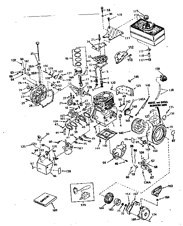 Solid State Ignition Diagram and Parts List for 143756162  Craftsman Engine