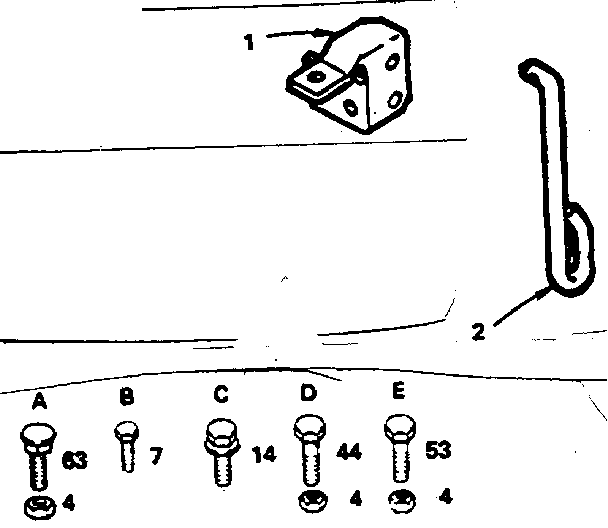 Mower Lift Bracket And Lift Link Replacement Kit Diagram and Parts List for 917255725  Craftsman Lawn Tractor