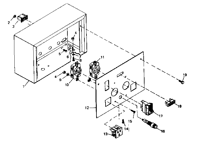 Connection Box Diagram and Parts List for 580321921  Craftsman Engine