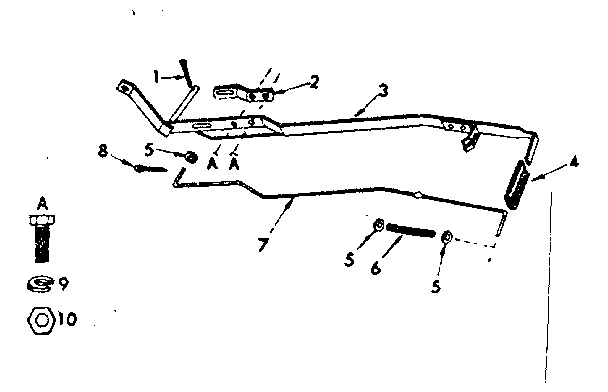 Snowplow Conversion Kit Diagram and Parts List for 917253331  Craftsman Lawn Tractor