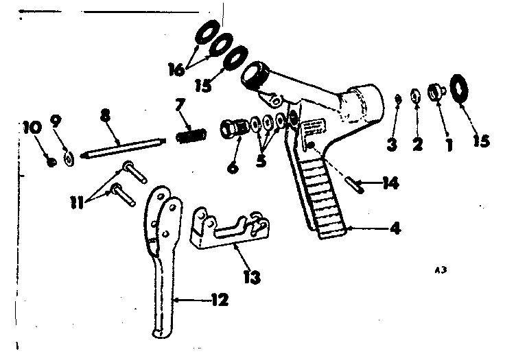 Replacement Parts Diagram and Parts List for 471465090  Craftsman Pressure Washer