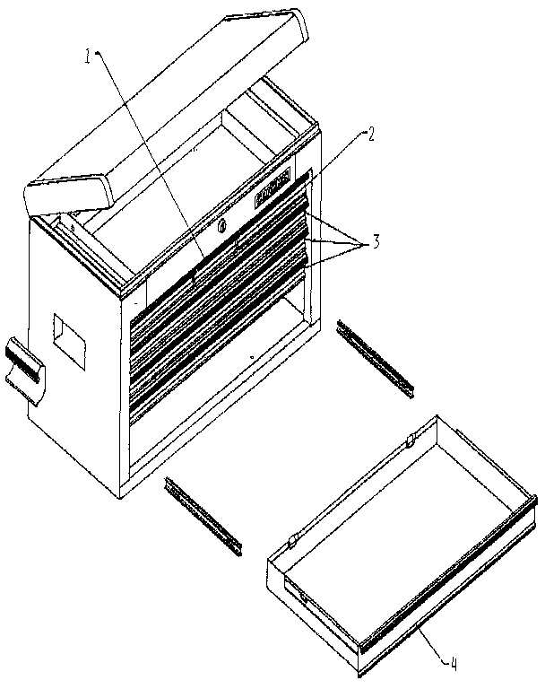 Unit Parts Diagram and Parts List for 65328  Craftsman Tool Stand & Cart