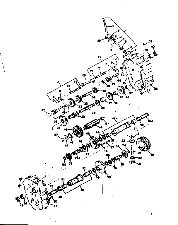 Replacement Parts Diagram and Parts List for 917794004  Craftsman Lawn Tractor