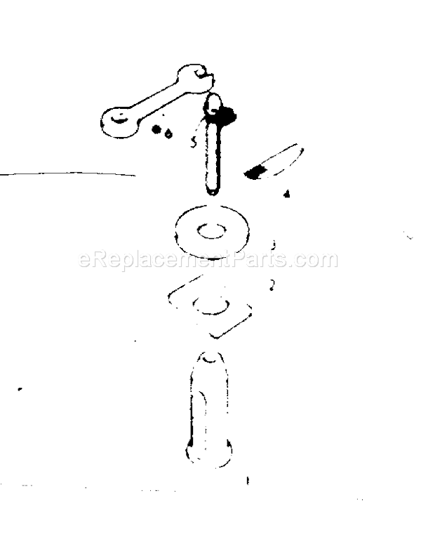 Page B Diagram and Parts List for 10121200  Craftsman Lathe