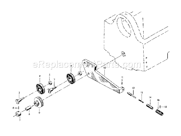 Page I Diagram and Parts List for 10128980  Craftsman Lathe