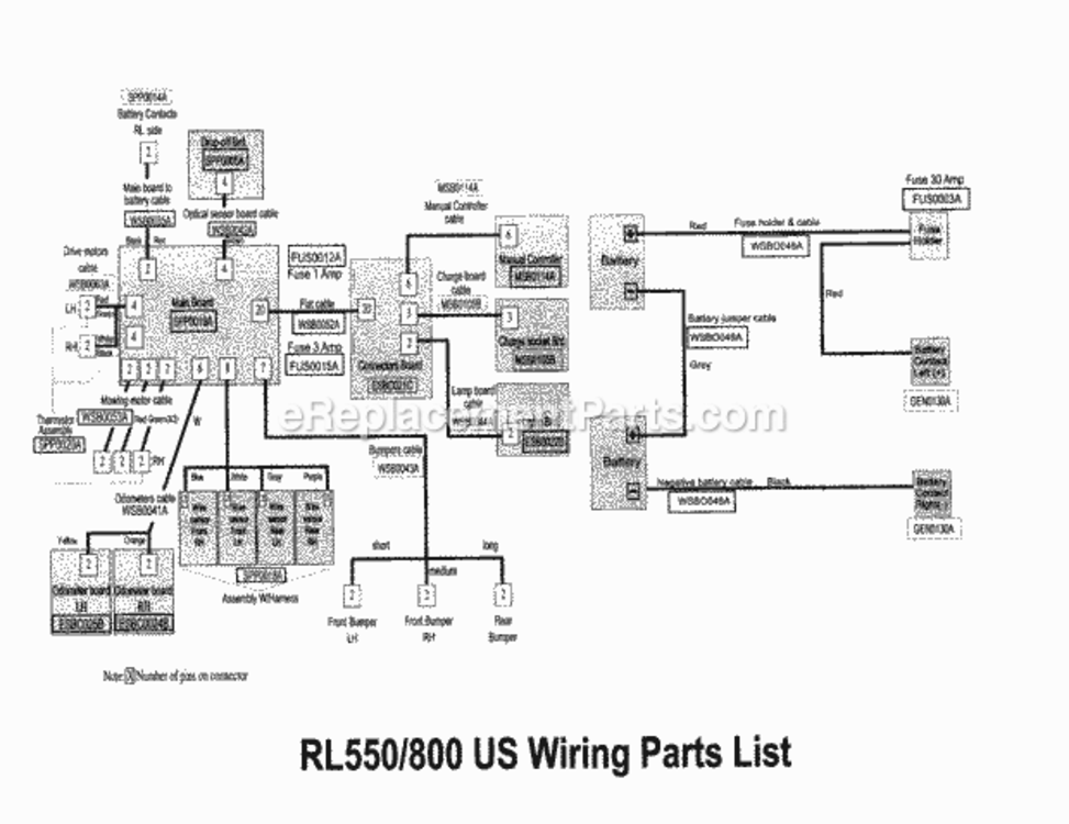 Page C Diagram and Parts List for 10137120  Craftsman Lawn Mower
