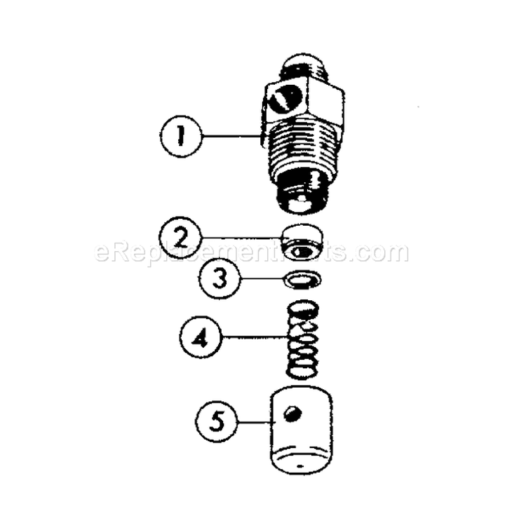 Page C Diagram and Parts List for 10217058  Craftsman Compressor