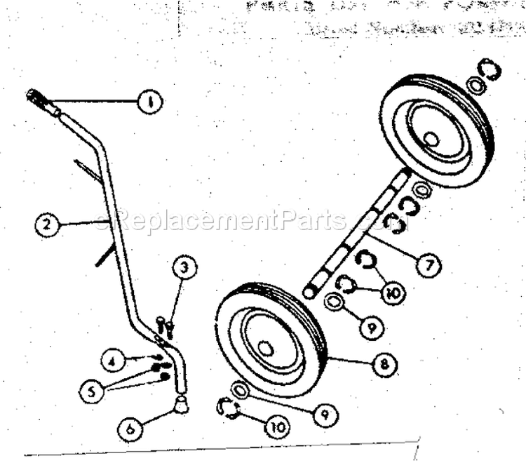 Portable Kit (Model No. 1... Diagram and Parts List for 10217068  Craftsman Compressor