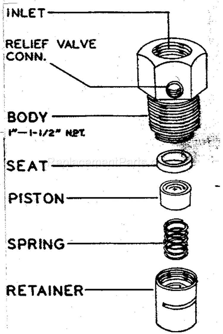 Page B Diagram and Parts List for 10217310  Craftsman Compressor