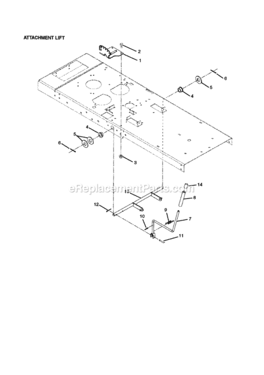 Page N Diagram and Parts List for 102273920  Craftsman Lawn Tractor
