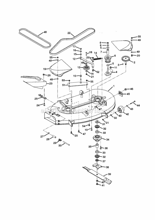 Page P Diagram and Parts List for 102273920  Craftsman Lawn Tractor