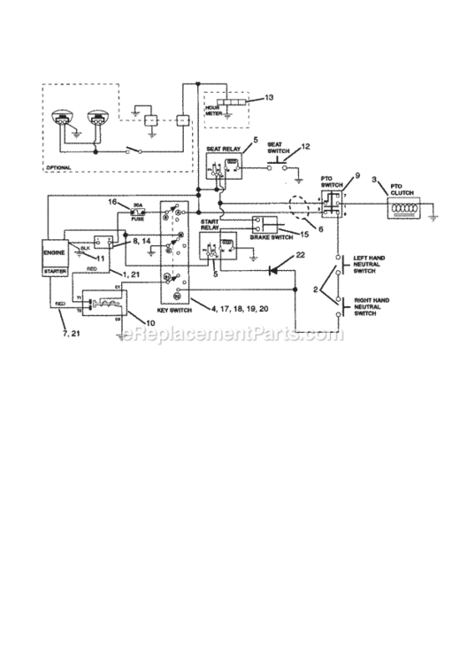 Page S Diagram and Parts List for 102273920  Craftsman Lawn Tractor