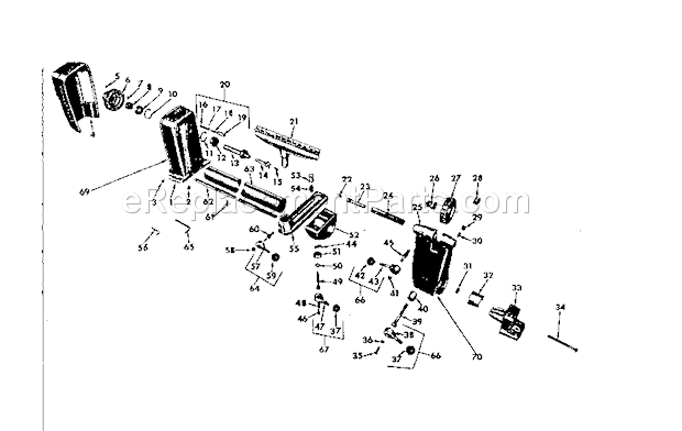 Page A Diagram and Parts List for 10323881  Craftsman Lathe