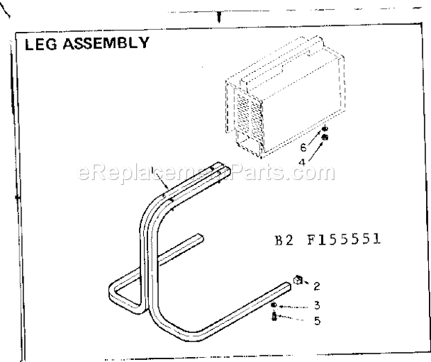 Page B Diagram and Parts List for 106155551  Craftsman Paint Sprayer