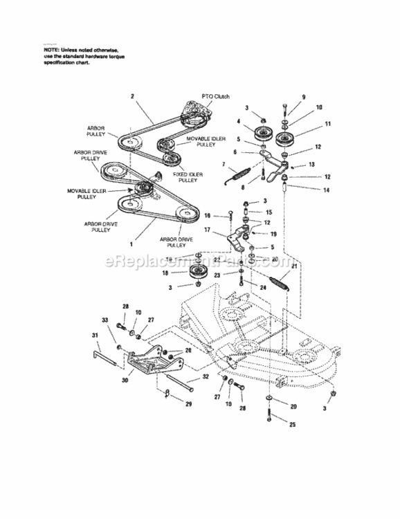 Page I Diagram and Parts List for 107277720  Craftsman Lawn Tractor