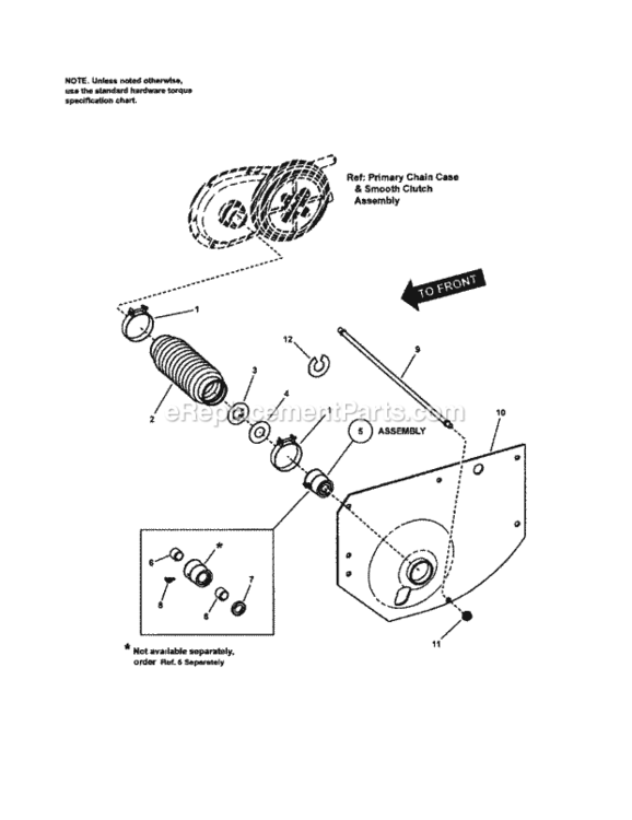 Page O Diagram and Parts List for 107280340  Craftsman Lawn Tractor