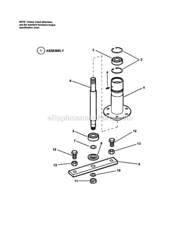 Page S Diagram and Parts List for 107280340  Craftsman Lawn Tractor