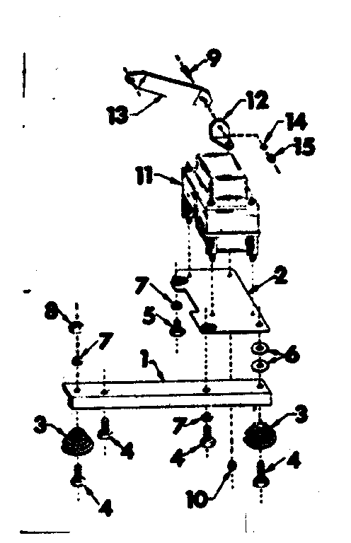 Reactor Asm & Engine Mounting Support Diagram and Parts List for 580321810  Craftsman Engine