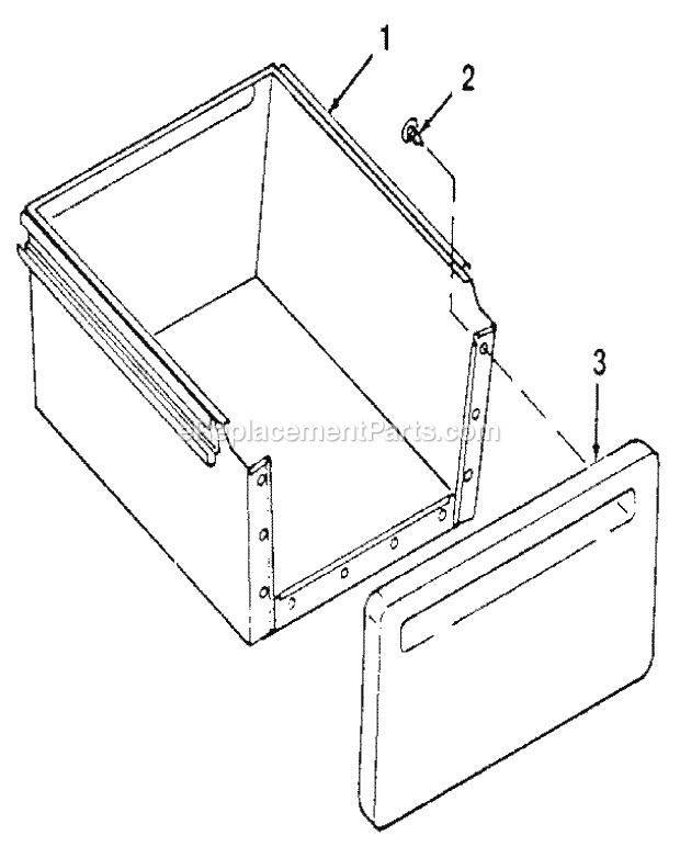 Figure 10 - Drawer Assemb... Diagram and Parts List for 113197411  Craftsman Chop Saw
