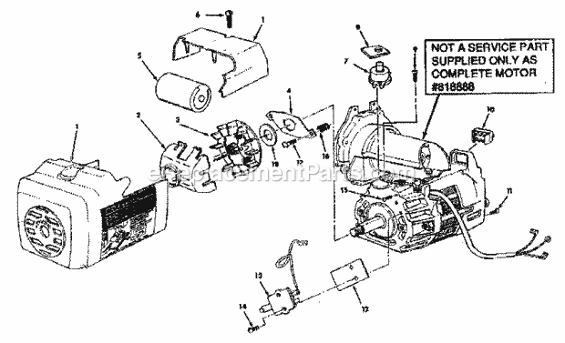 Page K Diagram and Parts List for 113197710  Craftsman Chop Saw