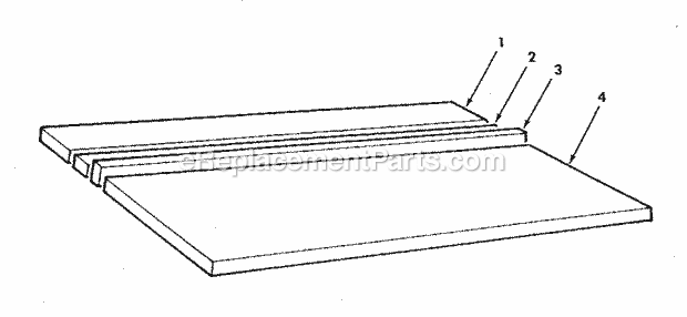 Page G Diagram and Parts List for 113198310  Craftsman Chop Saw