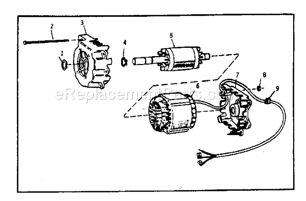 Page B Diagram and Parts List for 113228360  Craftsman Lathe