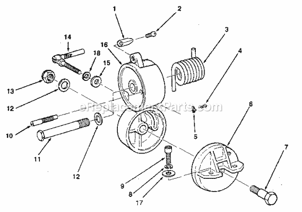 Page C Diagram and Parts List for 113234650  Craftsman Miter Saw