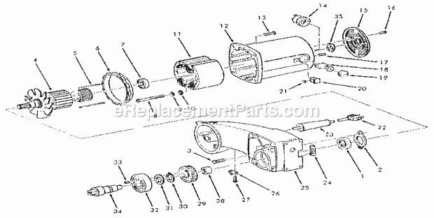 Page E Diagram and Parts List for 113234651  Craftsman Miter Saw