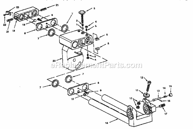 Page B Diagram and Parts List for 113234920  Craftsman Miter Saw