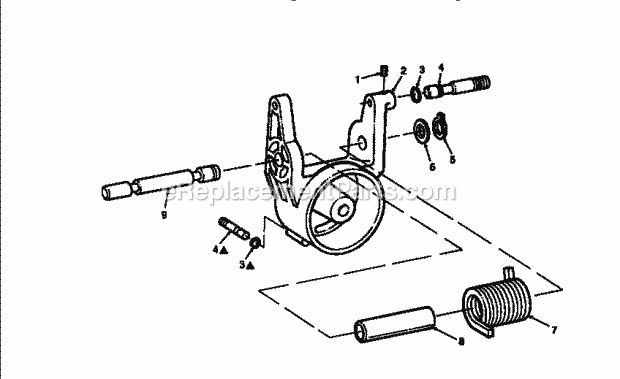 Page C Diagram and Parts List for 113235221  Craftsman Miter Saw