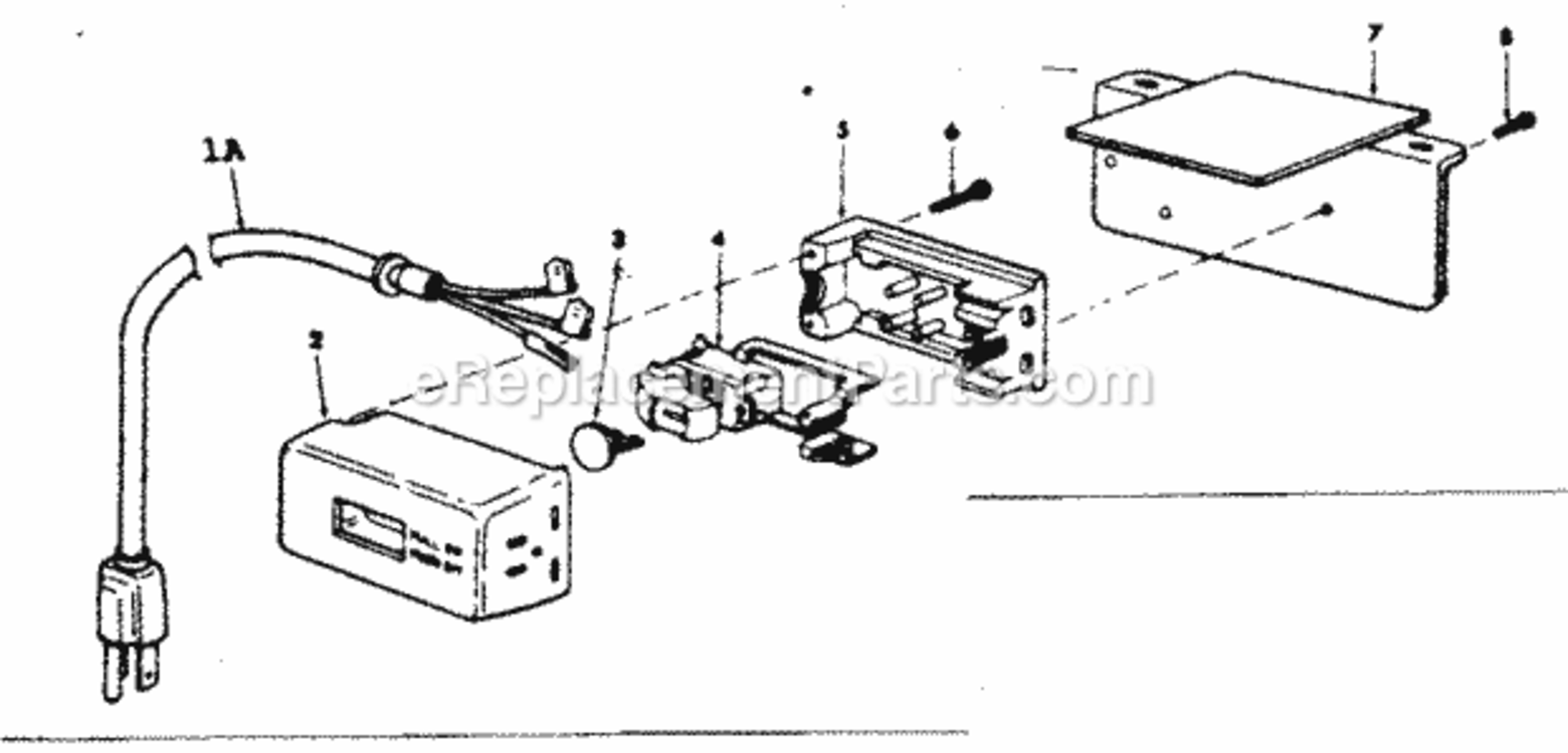 Page C Diagram and Parts List for 113239390  Craftsman Planer Jointer