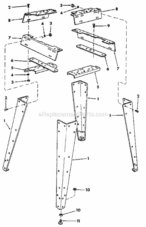 Page C Diagram and Parts List for 113239400  Craftsman Planer Jointer