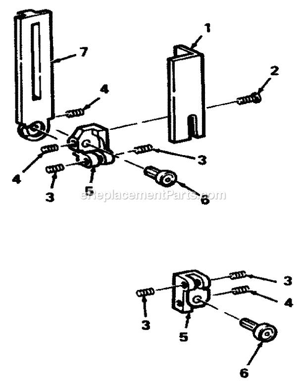 Page A Diagram and Parts List for 113244501  Craftsman Band Saw