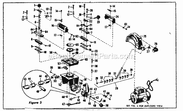 Saw Guard Assembly Diagram and Parts List for 11329002  Craftsman Chop Saw