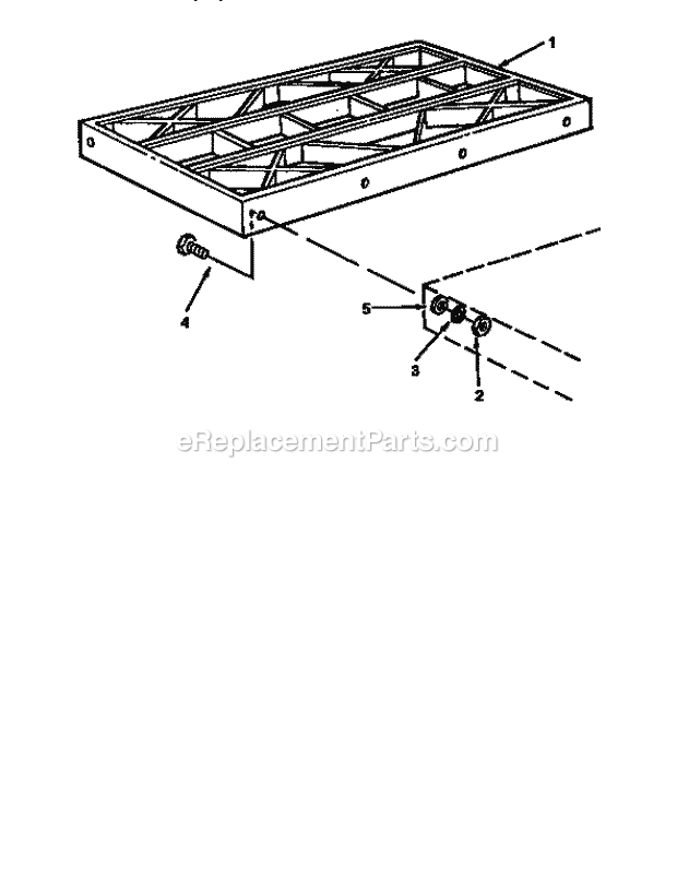 Table Extensions Diagram and Parts List for 113299510  Craftsman Table Saw