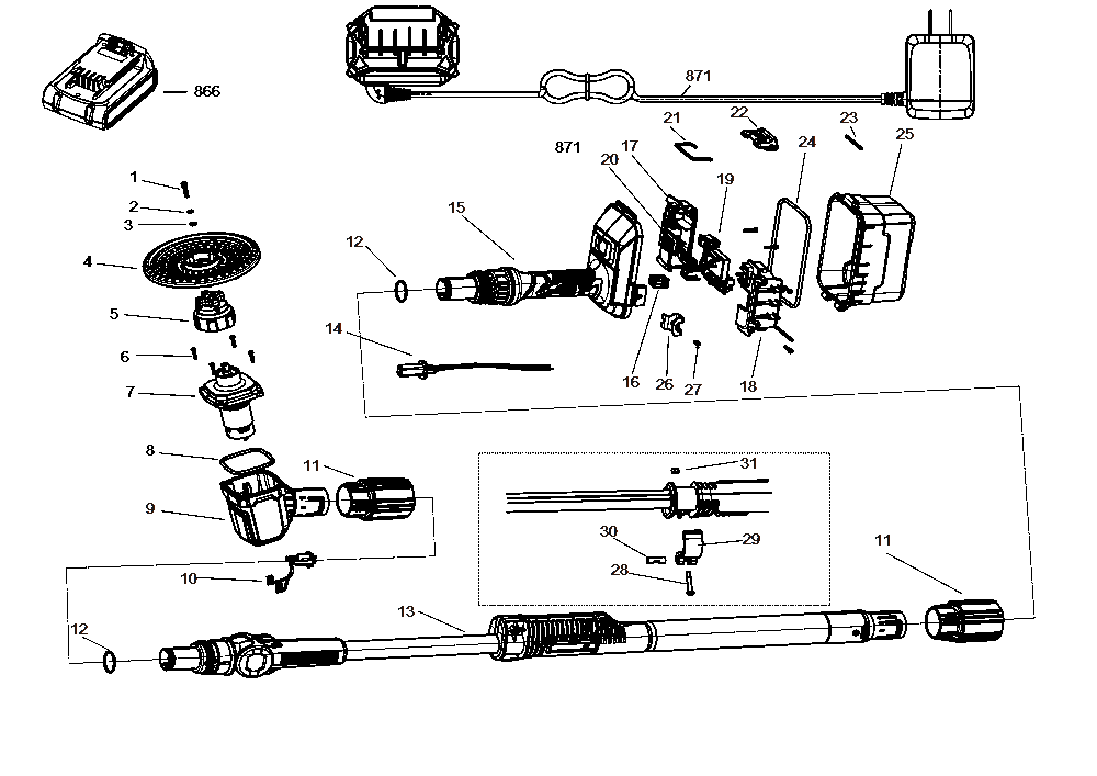 Diagram Diagram and Parts List for CMCPS520D1 Type 1 Craftsman Compressor