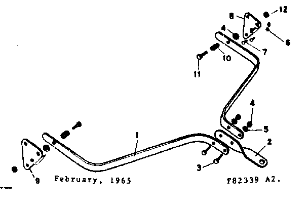 Replacement Parts Diagram and Parts List for 53682339  Craftsman Lawn Tractor