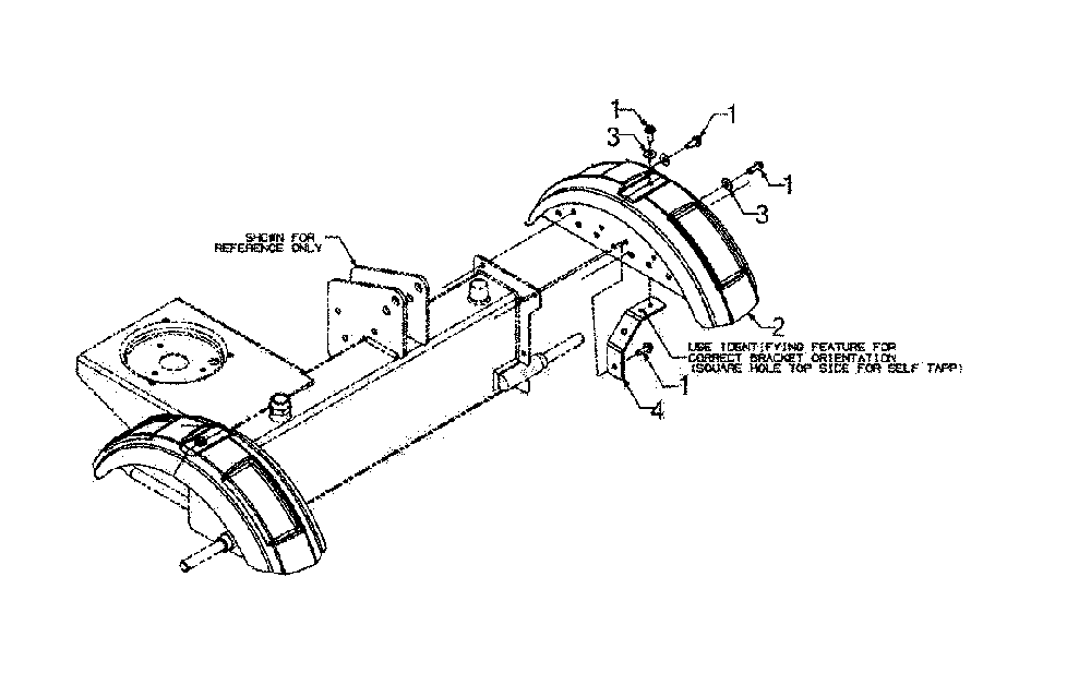 Fender assembly Diagram and Parts List for CMXGLAM1143200  Craftsman Log Splitter