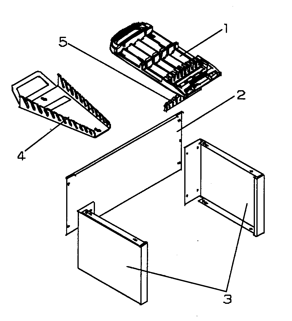 Riser Accesory Kit Diagram and Parts List for 706659700  Craftsman Tool Stand & Cart