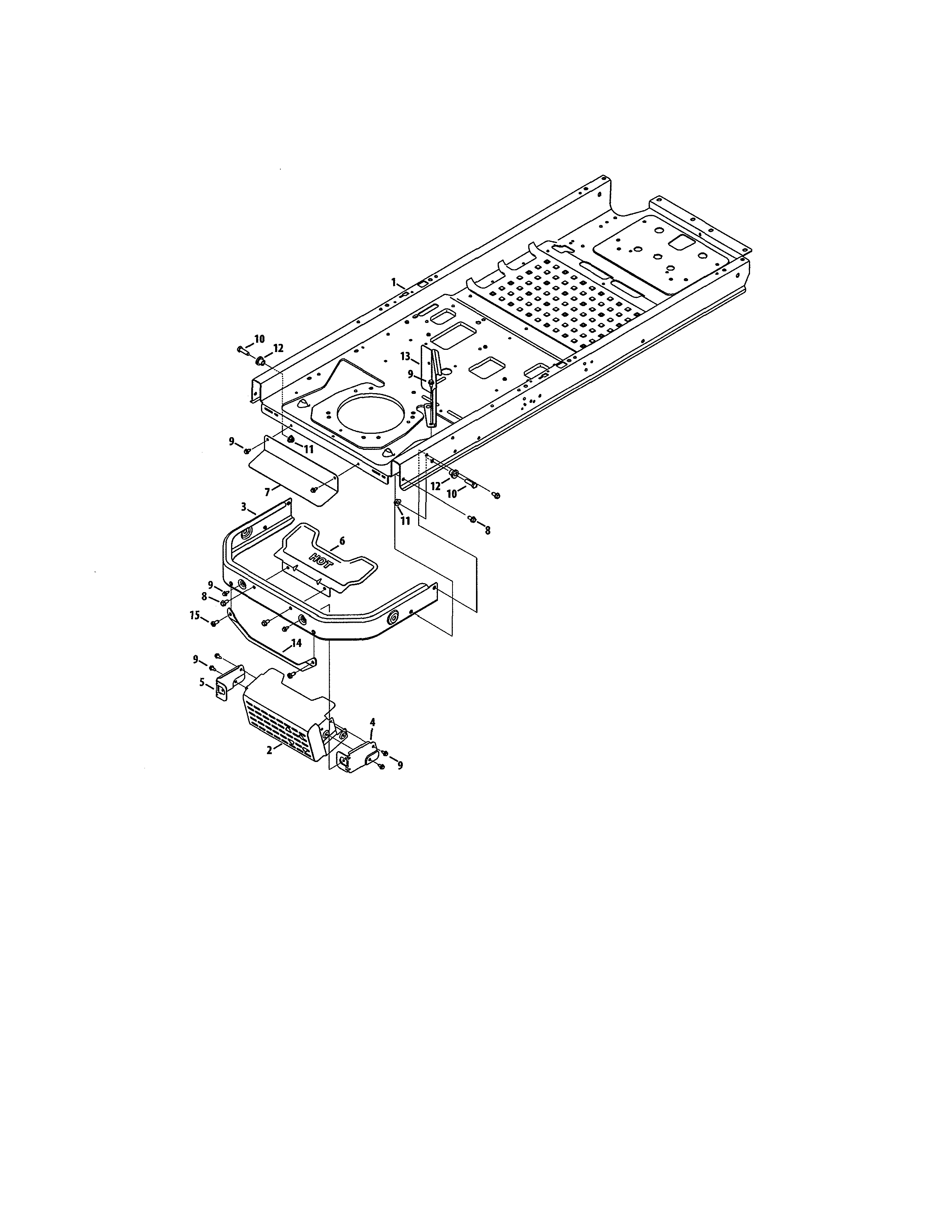 Frame Diagram and Parts List for 247270500  Craftsman Engine