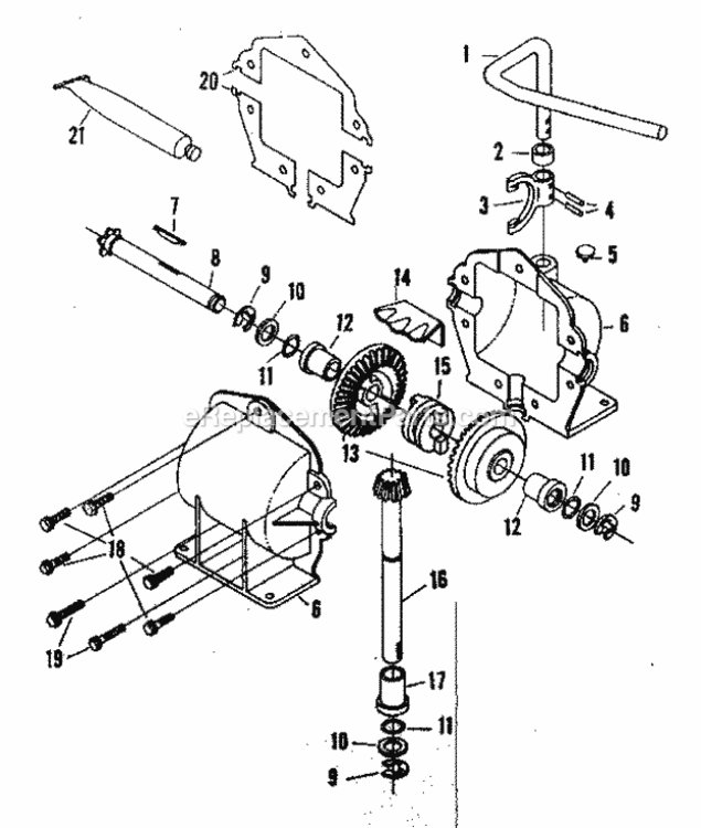 Page B Diagram and Parts List for 13188391  Craftsman Lawn Tractor
