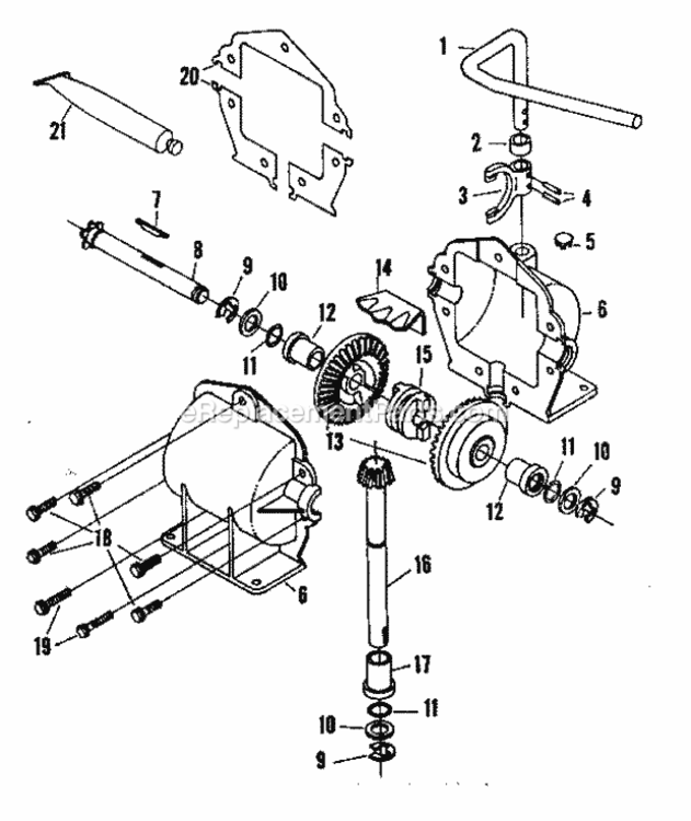 Page B Diagram and Parts List for 13188393  Craftsman Lawn Tractor