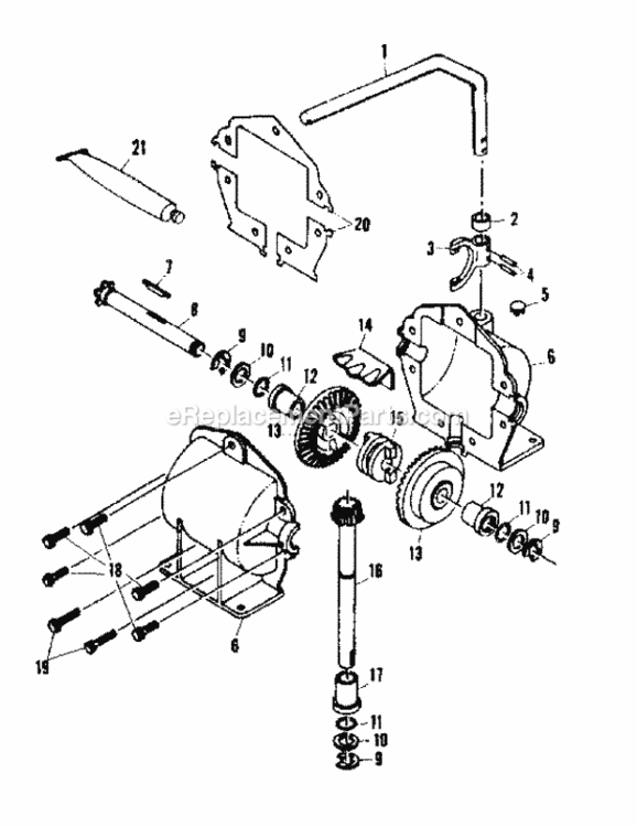 Page D Diagram and Parts List for 13196270  Craftsman Lawn Tractor