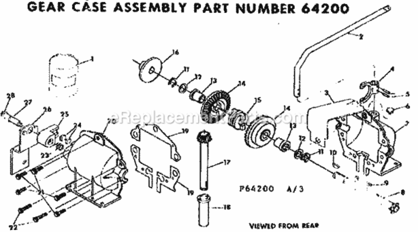 Page H Diagram and Parts List for 131962860  Craftsman Lawn Tractor