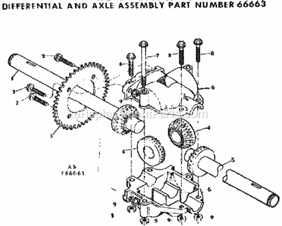 Page E Diagram and Parts List for 13196361  Craftsman Lawn Tractor