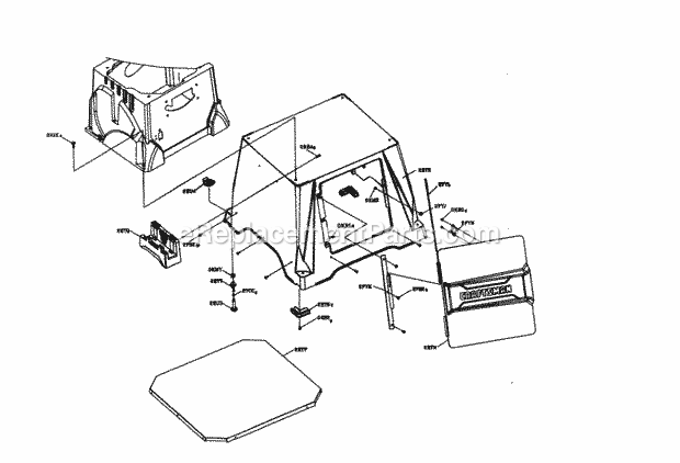 Base Diagram and Parts List for 137248850  Craftsman Table Saw