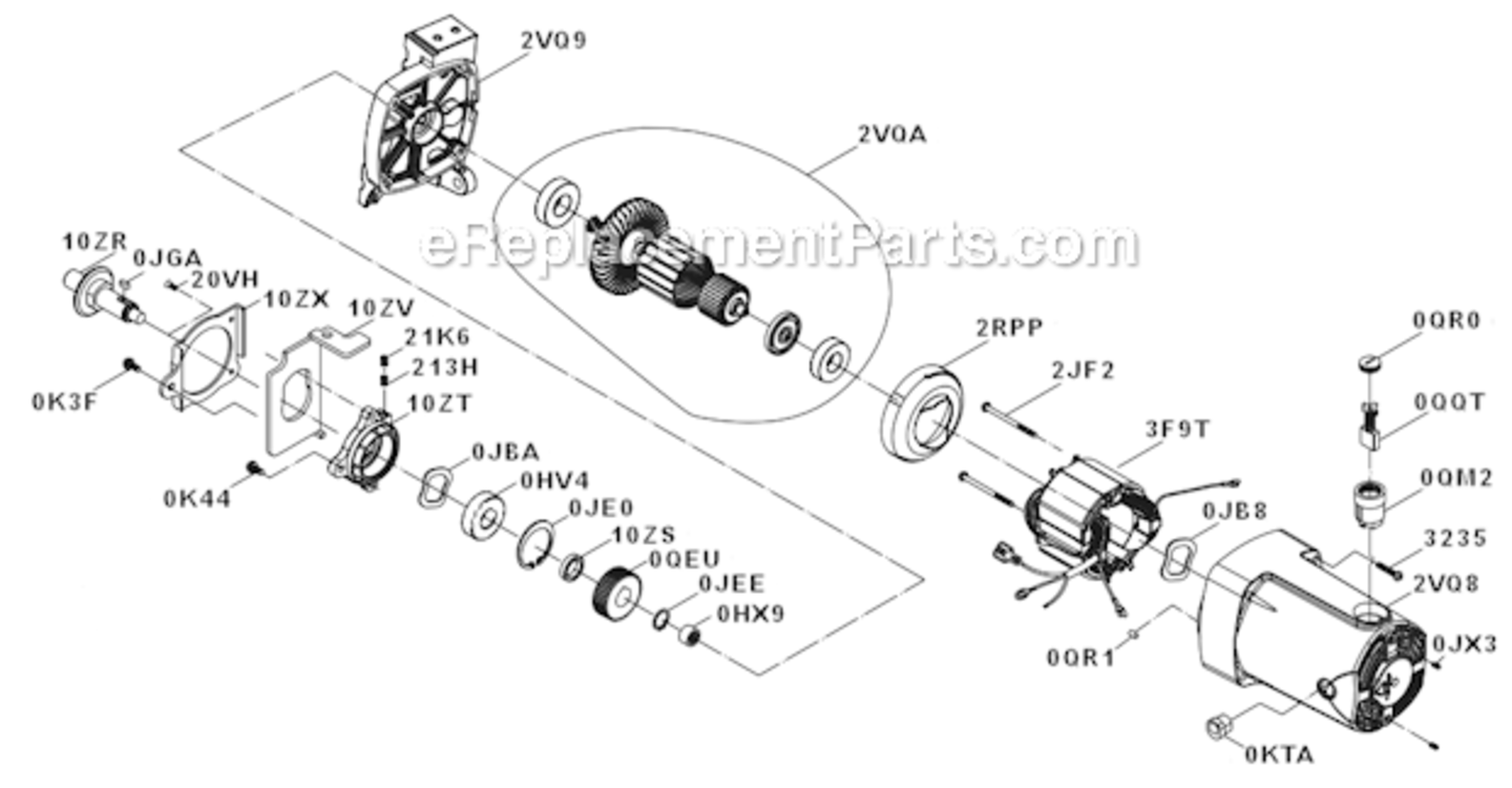 Page C Diagram and Parts List for 137415020  Craftsman Table Saw