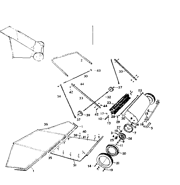 Unit Parts Diagram and Parts List for 53683930  Craftsman Lawn Tractor